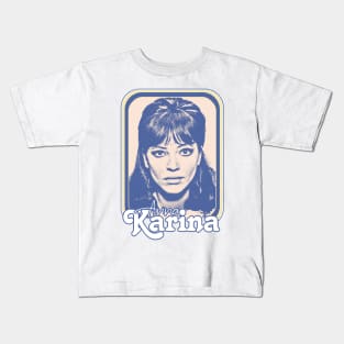 Anna Karina // ORIGINAL Retro Nouvelle Vague Fan Design Kids T-Shirt